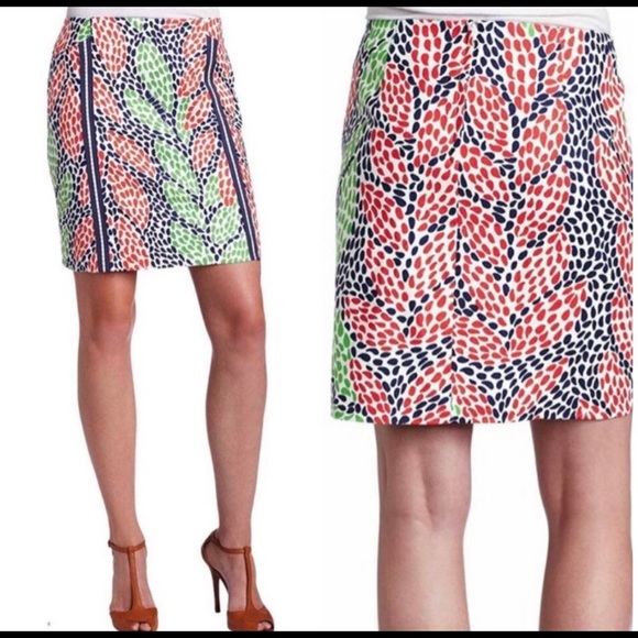 Lilly Pulitzer Roslyn Open Call Lined Skirt 6 - Picture 2 of 6